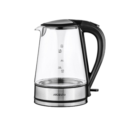 Електрочайник 1,7л 2150Вт скло strix контроль EKL-F110 Ardesto