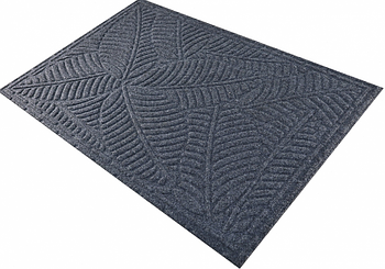 Килимок побутовий текстиль 80*120*0,5см К-504-1 сірий ДУБНО