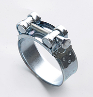 Хомут силовий 68-73мм оцинкована сталь W1 APRO, фото 3