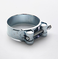 Хомут силовий 68-73мм оцинкована сталь W1 APRO, фото 4
