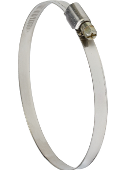 Хомут черв'ячний нержавіюча сталь 9 мм 25-40мм 25 шт/уп SIGMA