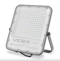 LED Прожектор 150W 5000К 220V сірий VL-F2-1505G Premium Videx, фото 4