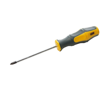 Викрутка хрестова обгумована PH0*150 мм CrV СИЛА