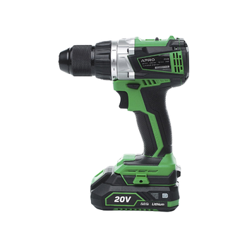 Дриль-шуруповерт безщітковий 20W 2A 2 АКБ/ЗП/+кейс 20DB APRO