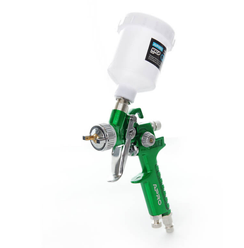 Фарборозпилювач HVLP d0,8мм з верх.бачком пластик 110мл APRO