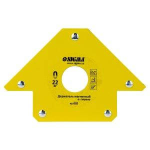 Тримач магнітний стріла 22 кг 90*90мм (45,90,135°) SIGMA