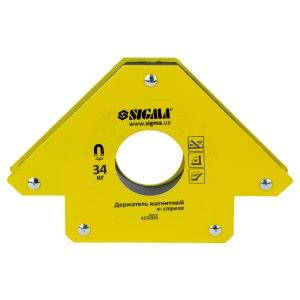 Тримач магнітний стріла 34 кг 110*110мм (45,90,135°) SIGMA