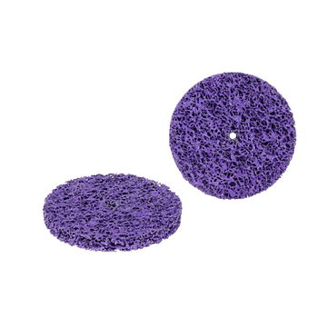 Диск очисний нетканий d100 мм без тримача фіолетовий жорсткий SIGMA