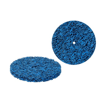 Диск очисний нетканий d100 мм без тримача синій середній SIGMA