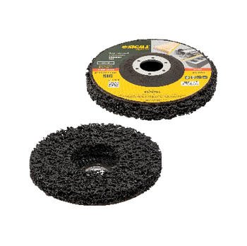 Диск зачисний нетканий d125мм T27 чорний м`який SIGMA