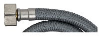 Шланг підводка для води 1/2"M10 d37мм 60см нейлон Corso, фото 1