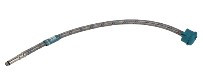 Шланг підводка для води 40см d18мм 1/2"M10 Aquatica, фото 1