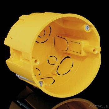 Коробка універсальна ПВХ жовтий Копос KPR 68/71L