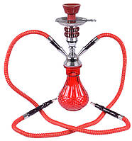 Кальян на две персоны (35см) HOOKAH A492-2 (Красный)