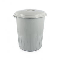 Бак господарський Tuffex з кришкою 50 л d41 см h46 см поліпропілен (TP-2210)