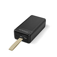 Повербанк Titanum 914 30000 mAh Powerbank, Чорний