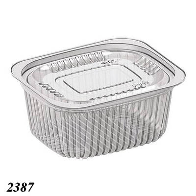 Одноразовий контейнер ПС 140 з кришкою 1000 мл (50шт)