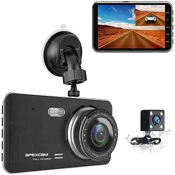 Реєстратор Apexcam Tour4 1080P FHD 4" IPS