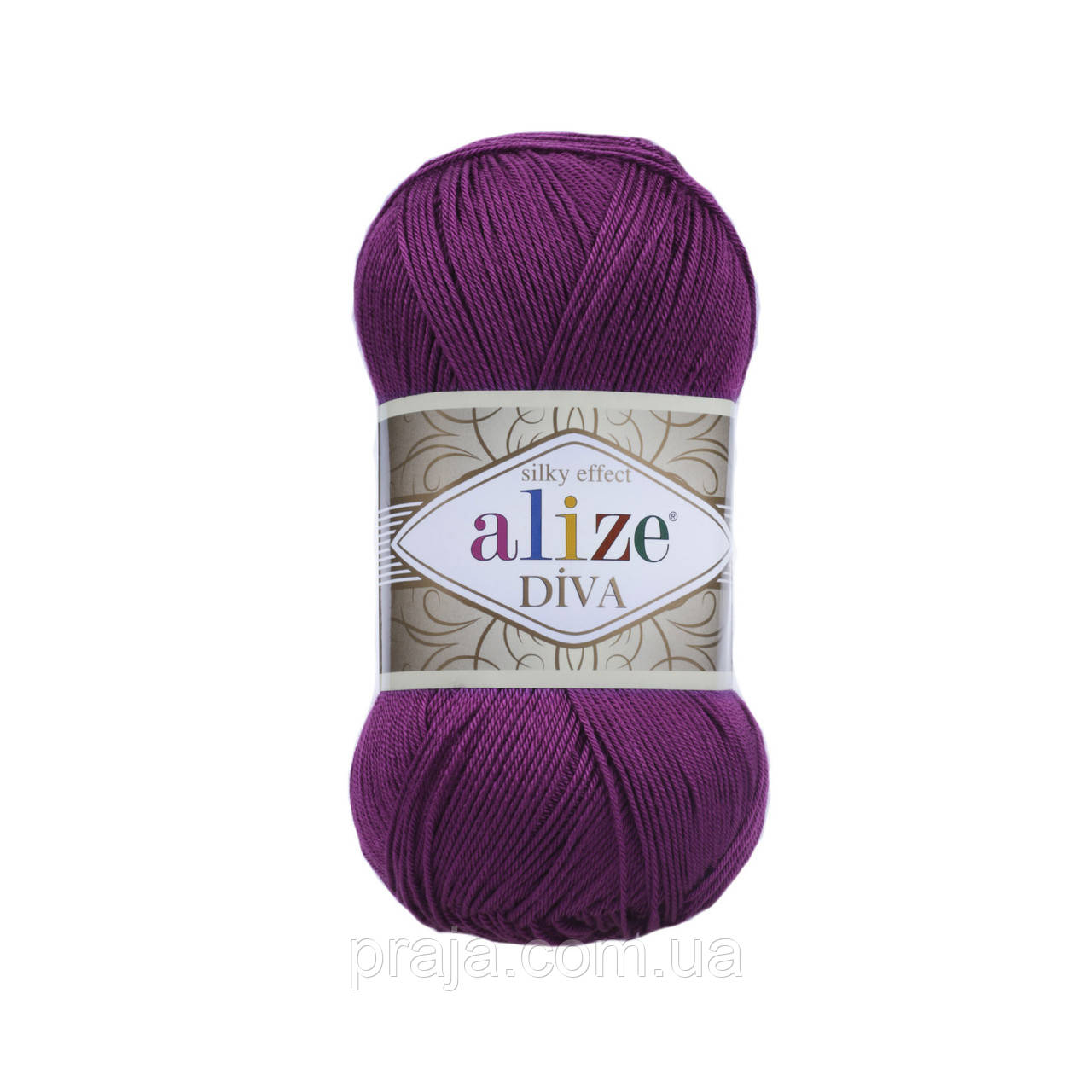Пряжа Alize Diva(Діва) - 297 сливовий