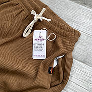 Штани жіночі вельвет кольорові Kenalin, розмір XL-2XL, асорті, 9660-4, фото 3