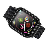 Ремешок USAMS для Apple Watch 40mm Nylon Loop Strap Black (ZB73IW1)