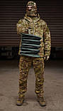 Каремат тактичний армійський, каремат військовий польовий, тактичний килимок складаний розкладний, військовий килимок, фото 3