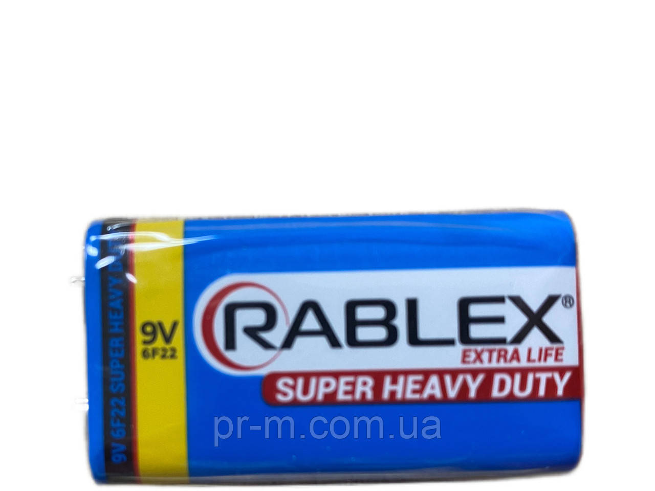 Батарейка RABLEX крона 9V сольова (10 шт./пач.)