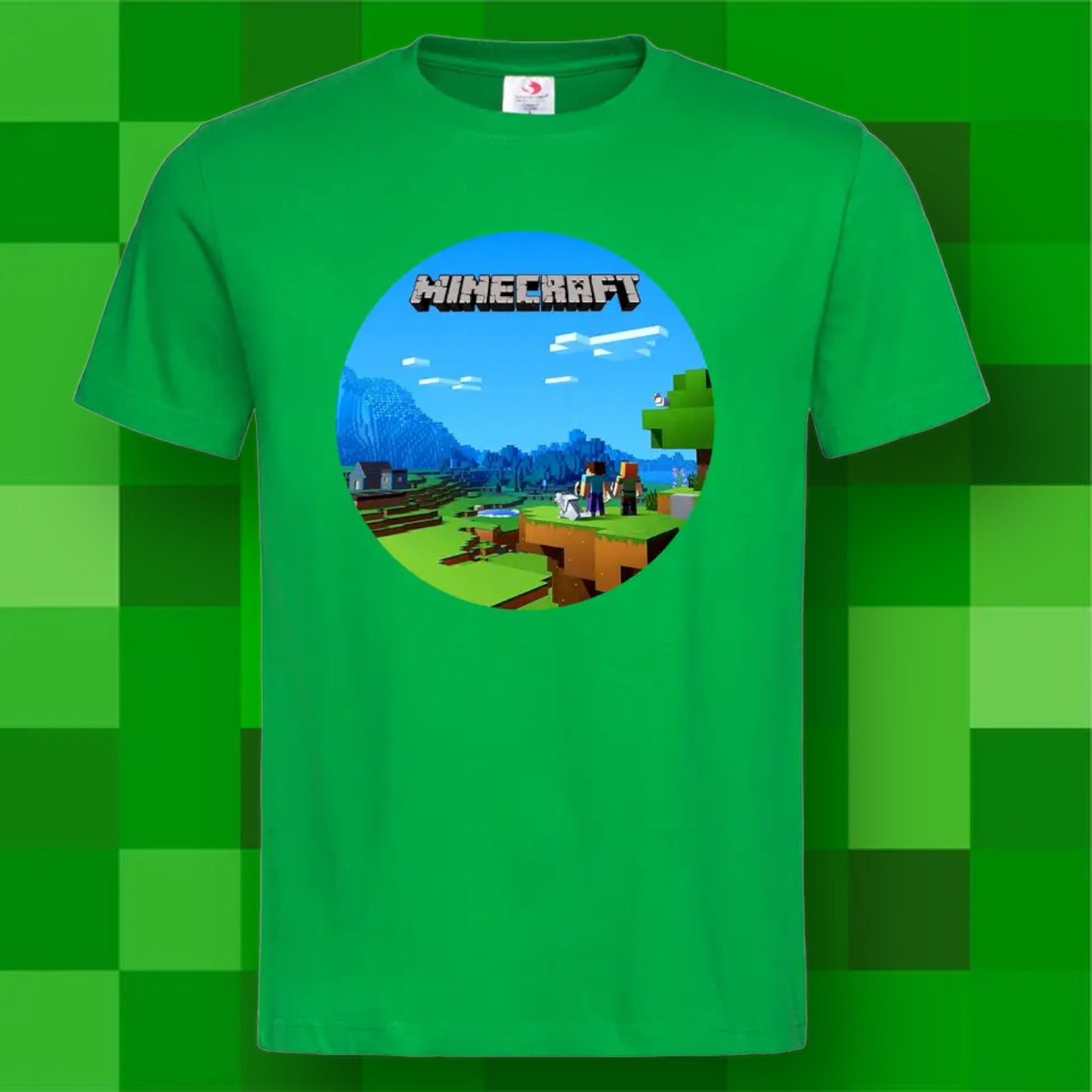 Футболка з принтом MINECRAFT майнкрафт