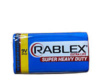 Батарейка RABLEX крона 9V солевая (10шт/уп)