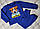 Костюм для хлопчика Пес Патрон, двонитка, 110-116 см синій, фото 5