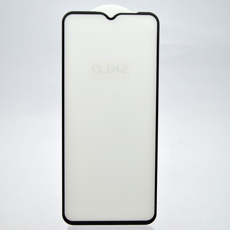 Защитное стекло SKLO 3D для Oppo A57s Black/Черная рамка, фото 2