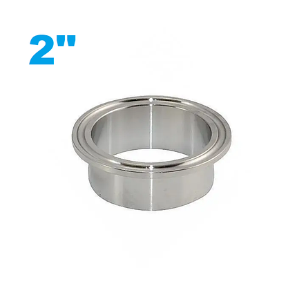 2" Фланець кламповий приварний (sms51), фото 1