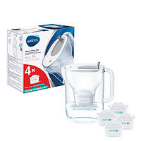 Фильтр-кувшин BRITA Style XL Silver + 4 картриджа Pure Performance