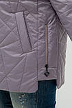 Жіноча демісезонна куртка Прованс бузковий, розмір 50, фото 6