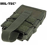 Сумка-підсумок для телефона Mil-Tec MOLLE Pocket Olive 13492001, фото 6