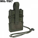 Сумка-підсумок для телефона Mil-Tec MOLLE Pocket Olive 13492001, фото 5
