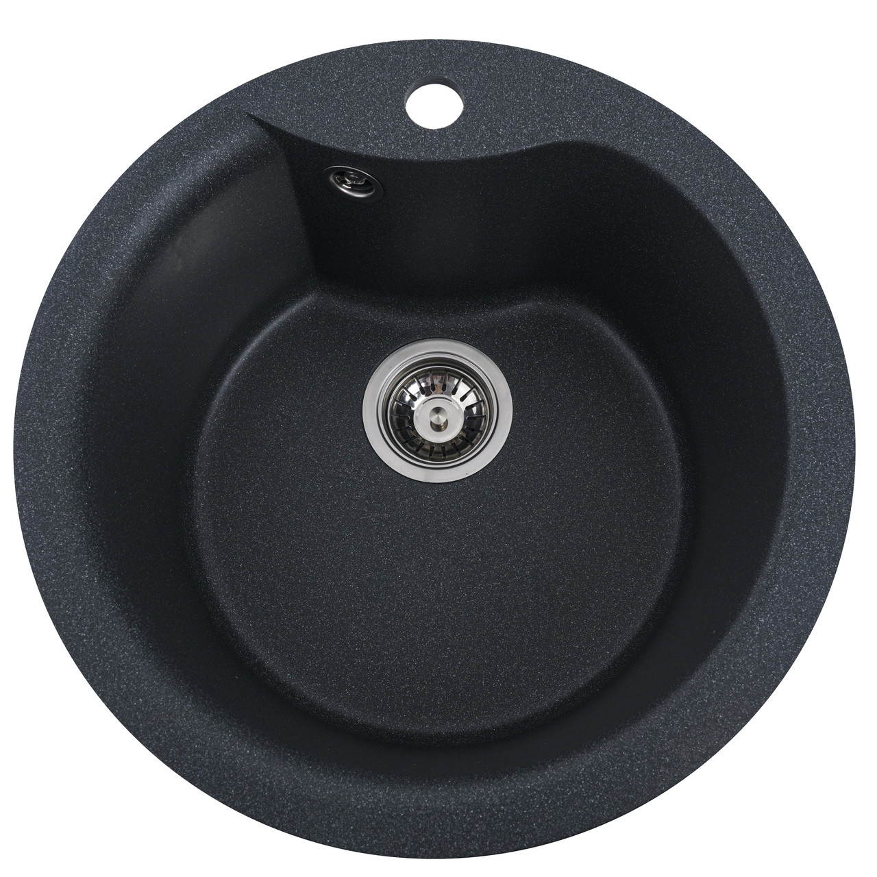 Гранитная Мойка для Кухни Platinum 480 TURAS Матовая Антрацит — Купить ...