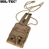 Сумка-підсумок для телефона Mil-Tec MOLLE Pocket Coyote 13492019, фото 5