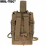 Сумка-підсумок для телефона Mil-Tec MOLLE Pocket Coyote 13492019, фото 7