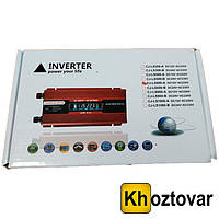 Автоинвертор Power Inverter CJ-LS600 600W | Преобразователь 12V в 230V