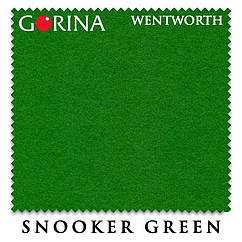 Сукно більярдне снукерне Gorina Wentworth 193 см Green зелене