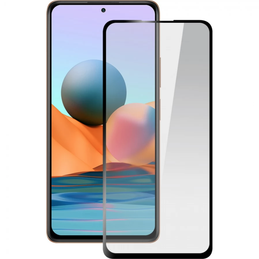 Защитное стекло SKLO 5D для Xiaomi Redmi Note 10 Pro/Note 11 Pro/Note 11 Pro 5G/Note 11E Pro Black (тех.пак.), фото 1