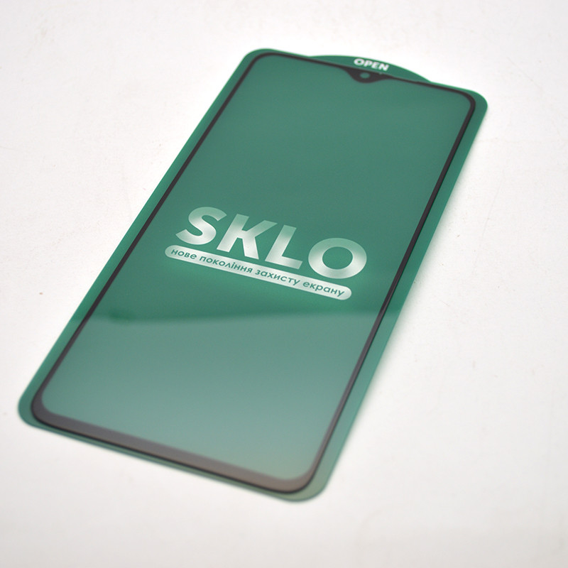Защитное стекло SKLO 5D для Xiaomi Redmi Note 8 Pro Black/Черная рамка (тех.пак.), фото 5
