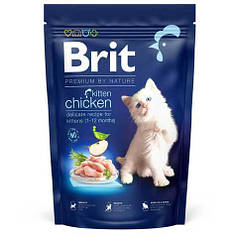 Сухий корм для кошенят Brit Premium by Nature Cat Kitten курка 800 г
