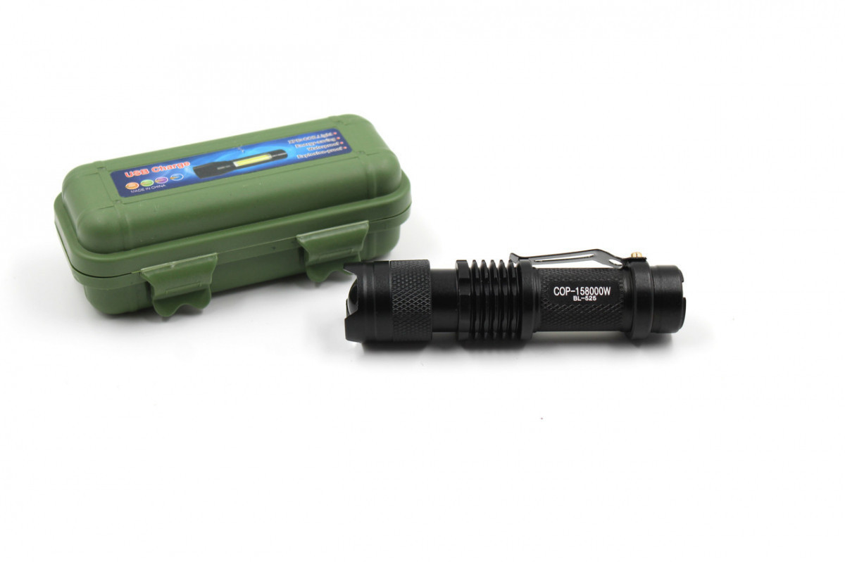 Ліхтарик BL 8468 - 525 usb micro charge