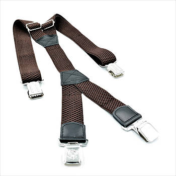 Підтяжки Weatro Коричневі new-bigpdt-X003