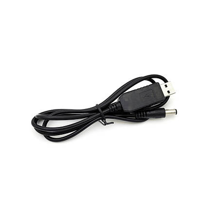 Кабель для роутера USB 2.0 - DC 5.5/2.5 мм, 5V - 9V (USB to DC9), фото 2