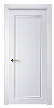 Двері колекції NEOCLASSICO модель 401 Білий (Nano Flex), фото 1