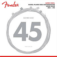 Струны для бас-гитары Fender 7250-5M Nickel Plated Steel Roundwound Medium Bass Strings 45/125