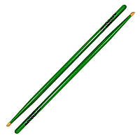 Барабанные палочки Zildjian Z5AACDGG 5A Acorn Neon Green Drumsticks